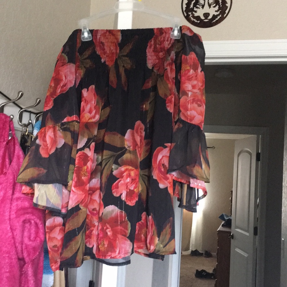 Off the shoulder top